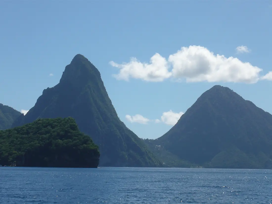 St Lucia Pitons 2008
