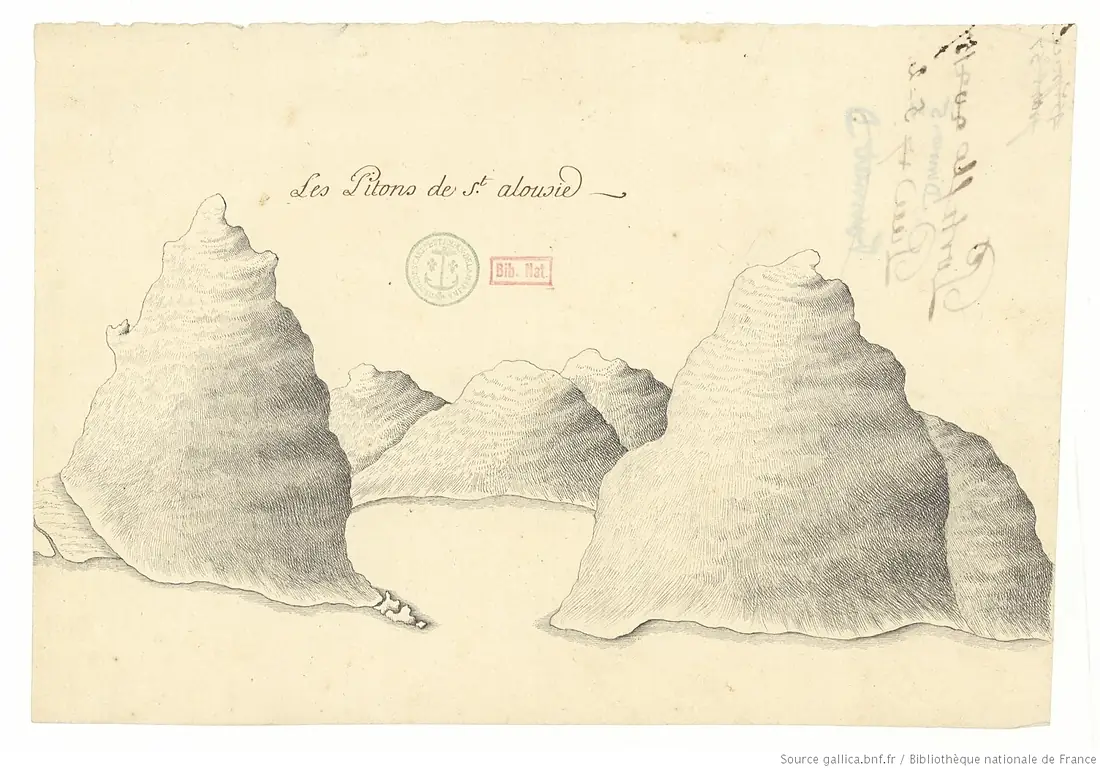 Les Pitons de Ste. Alousie