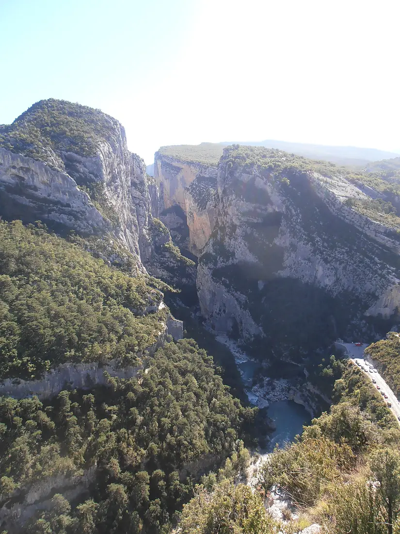 Point sublime et vue sur Verdon
