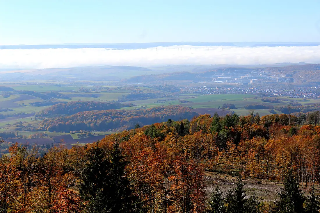 Ilfeld, Poppenberg, Blick nach Süden