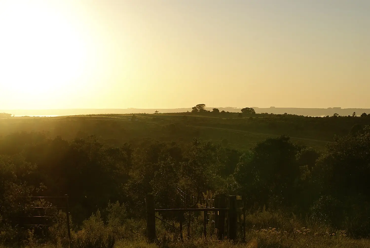 Amanecer en La Quebrada de los Cuervos