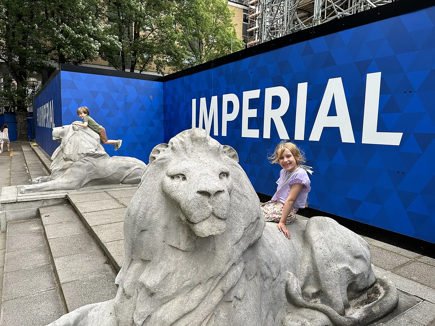 Imperial lions