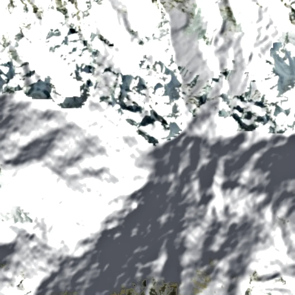 Rakaposhi seen from above (Sentinel-2)