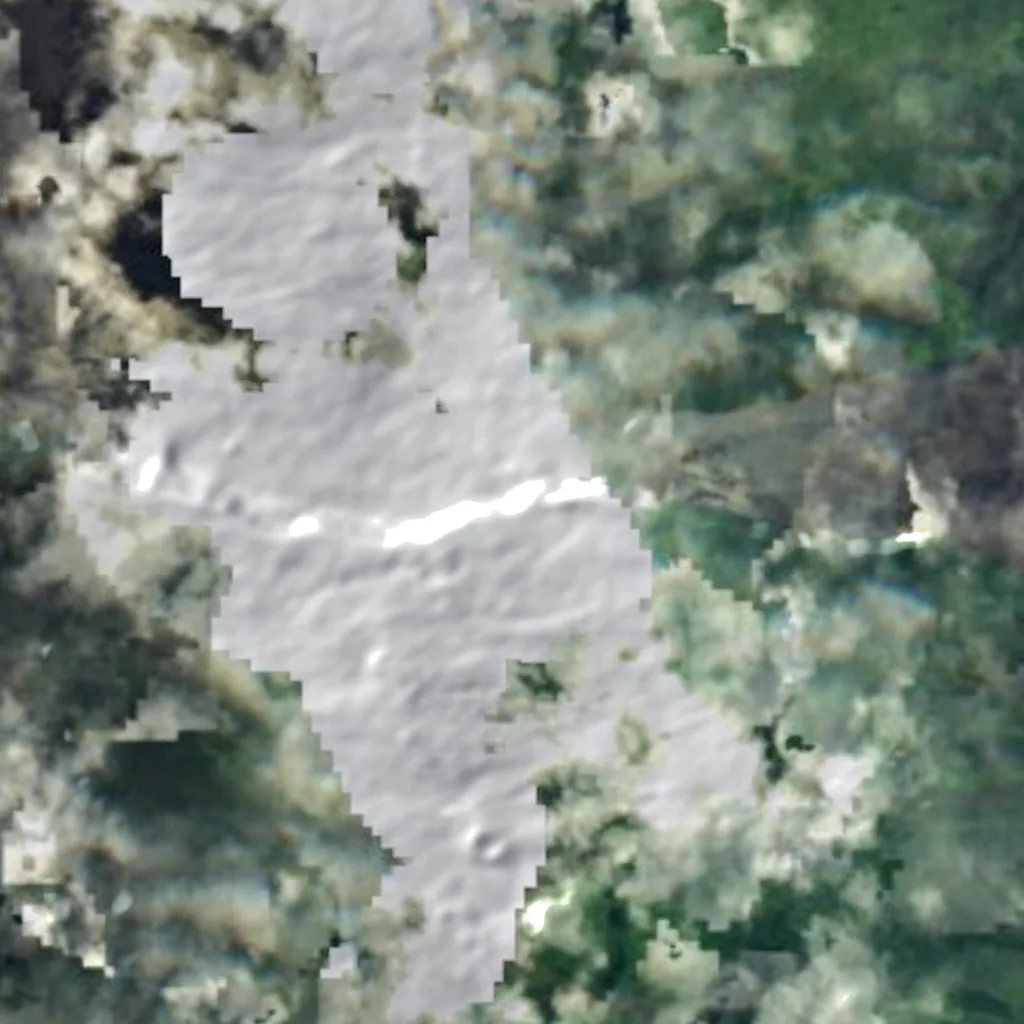 Rempart du Tremblet seen from above (Sentinel-2)