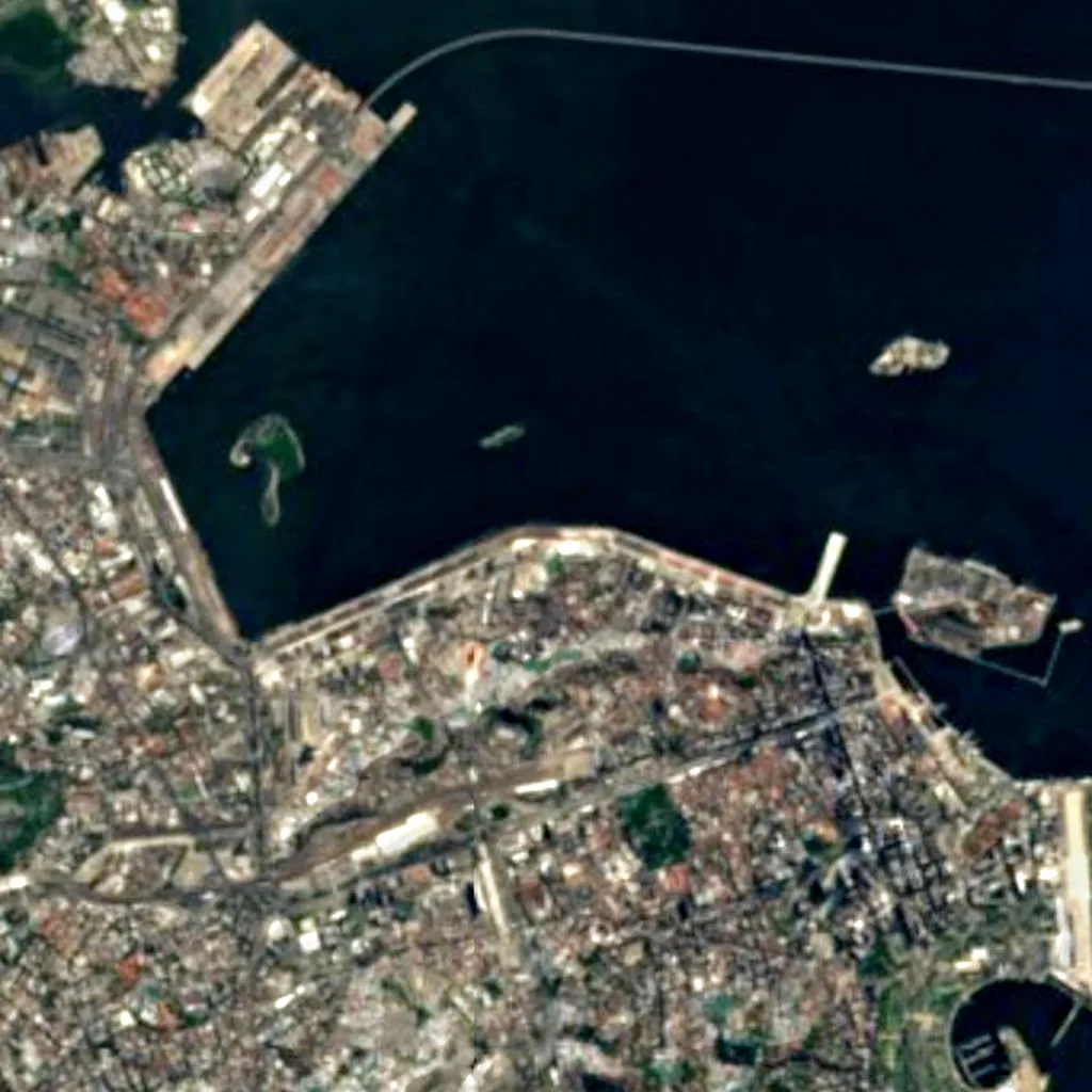 Rio Star seen from above (Sentinel-2)