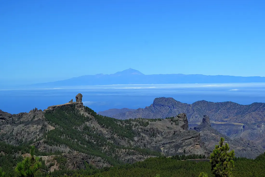 DSC 0241 vista del Teide desde el mirador del pico
