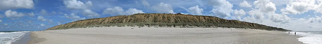 Panorama vor dem Roten Kliff