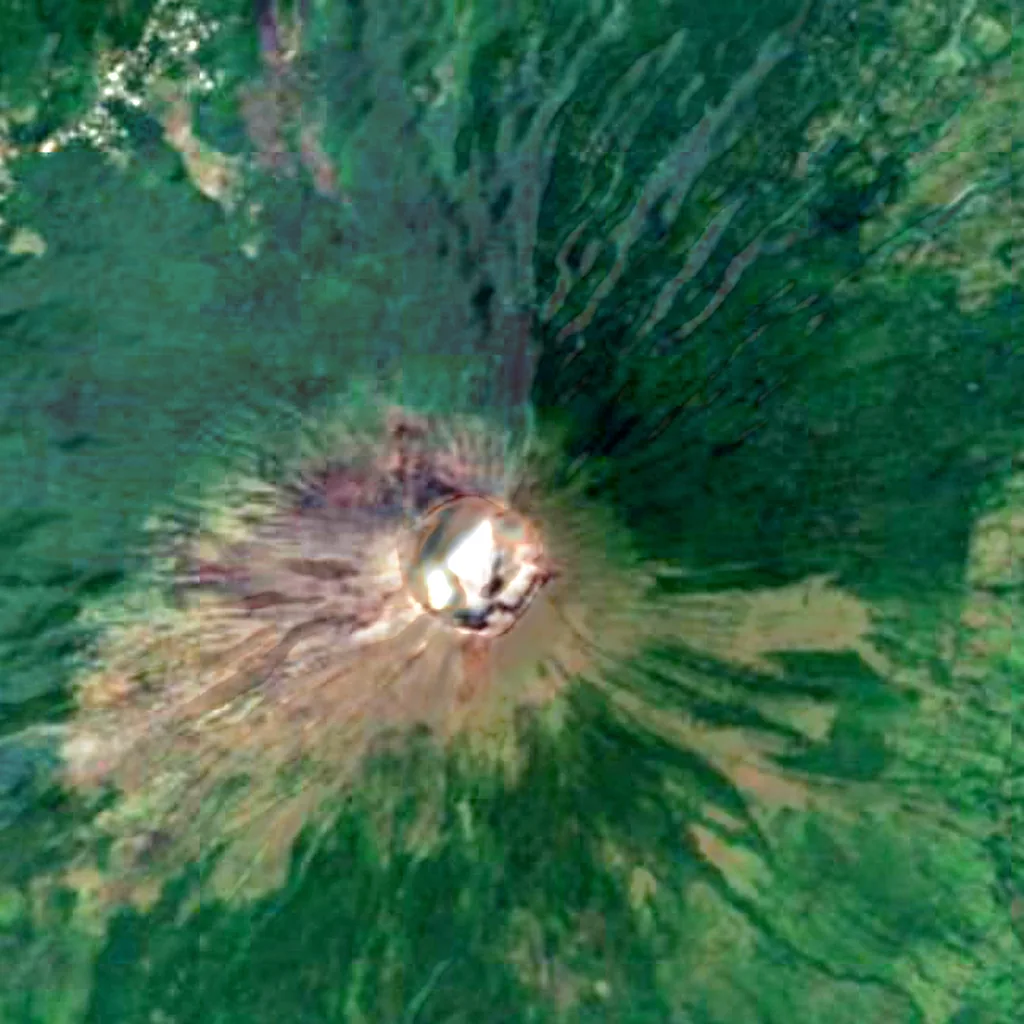 San Miguel seen from above (Sentinel-2)