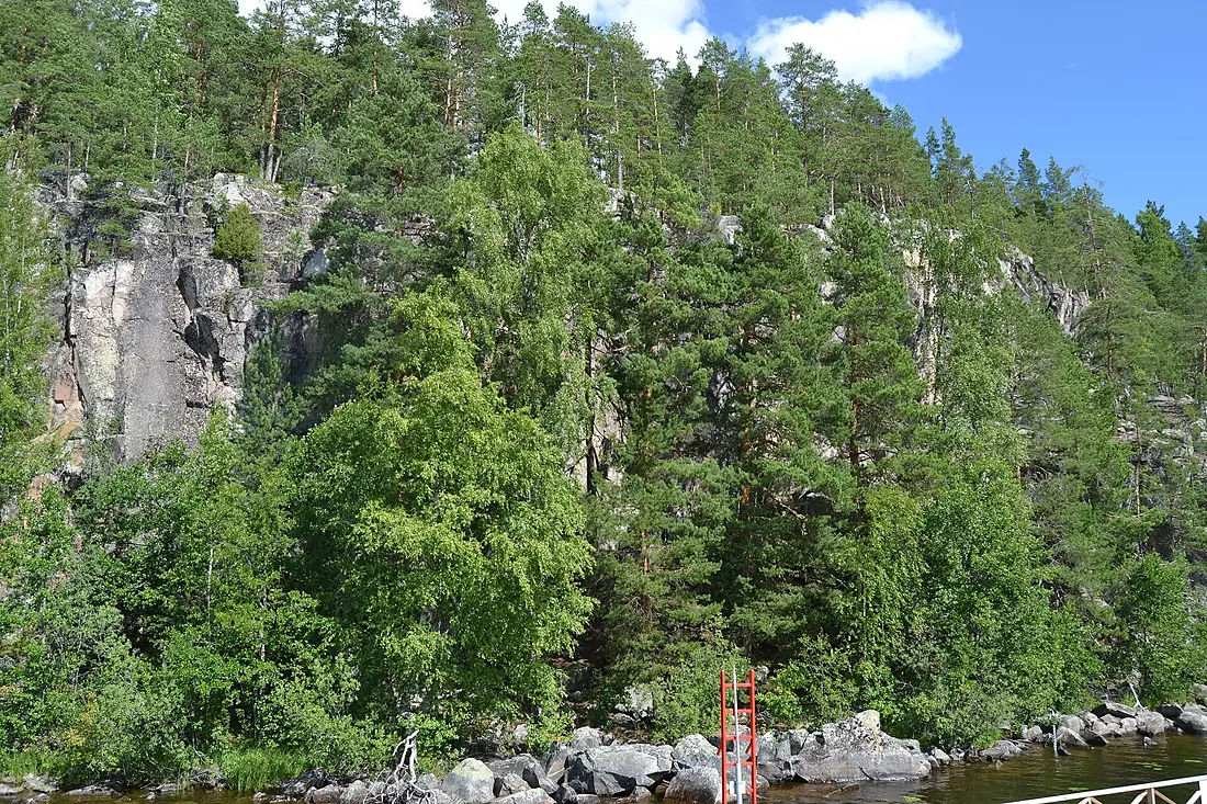 Saraakallio from the lake 2