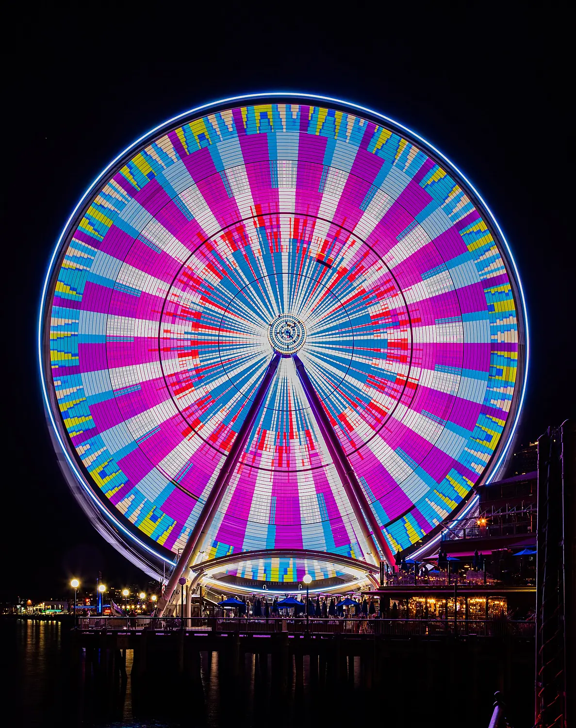 Seattle Great Wheel, Seattle, Washington, Estados Unidos, 2017-09-02, DD 16