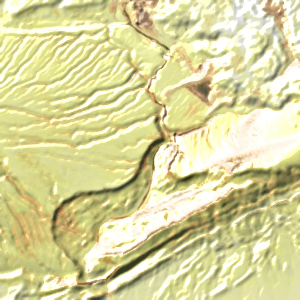 Selja Gorges seen from above (Sentinel-2)