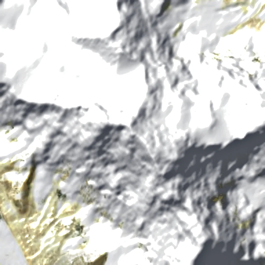 Shishapangma seen from above (Sentinel-2)