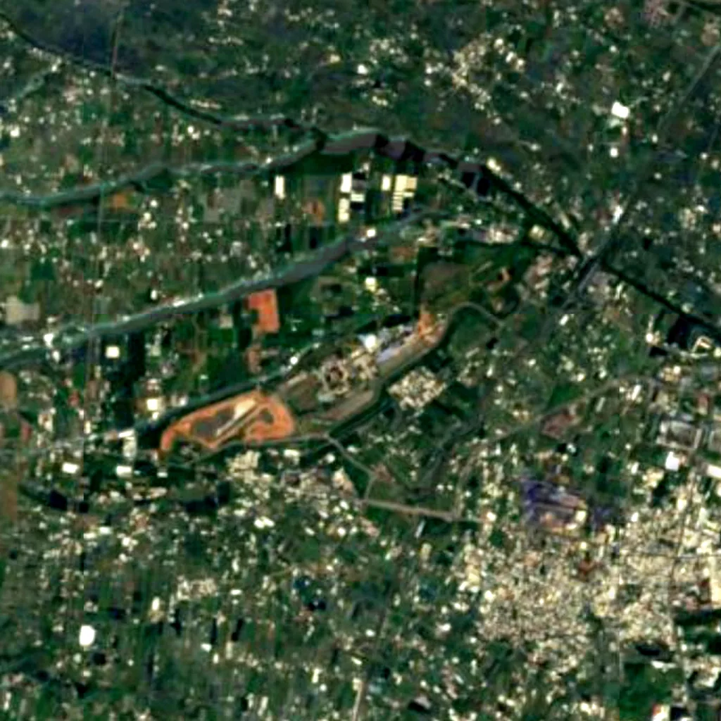 Sky Dream seen from above (Sentinel-2)