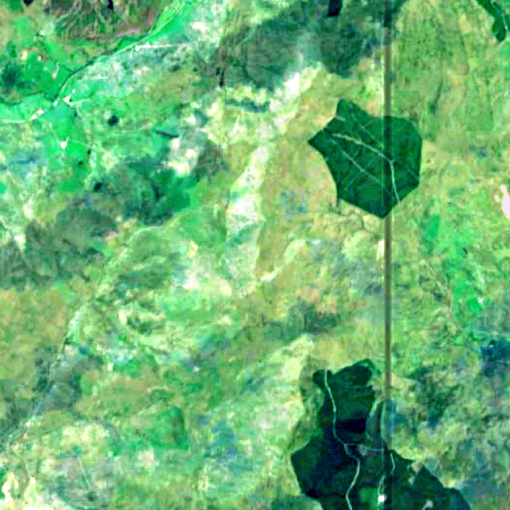 Snowdonia seen from above (Sentinel-2)