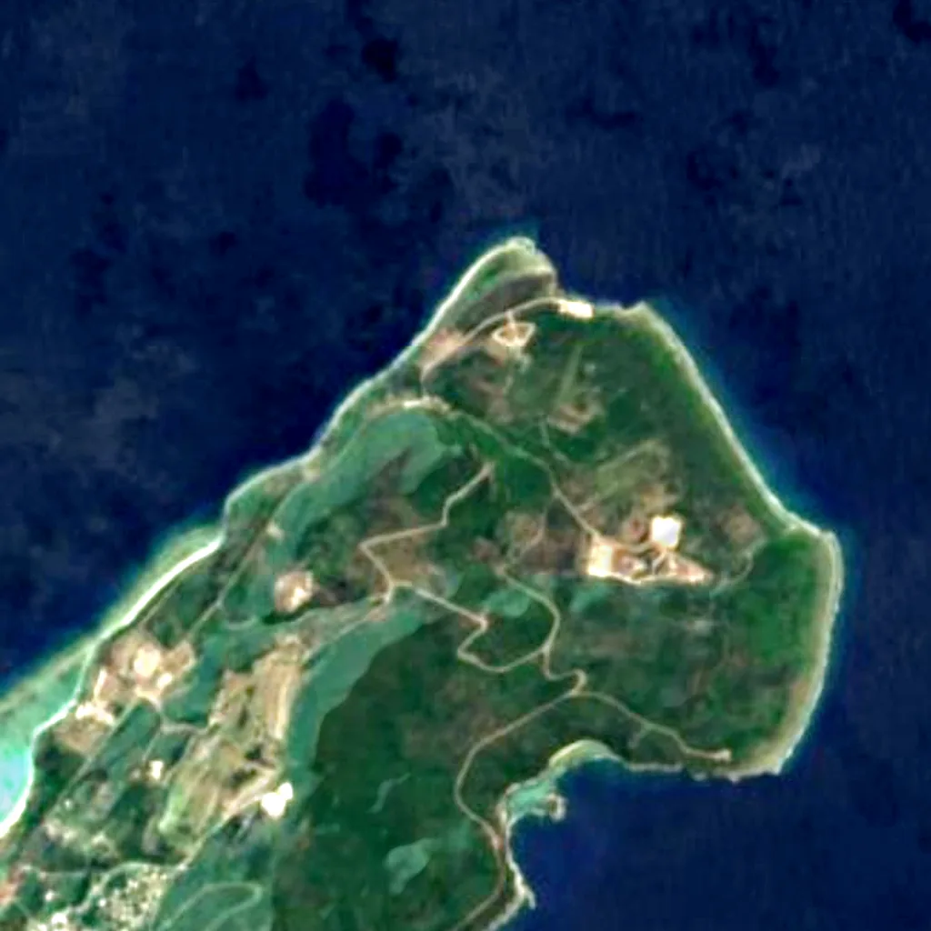 Suicide Cliff seen from above (Sentinel-2)