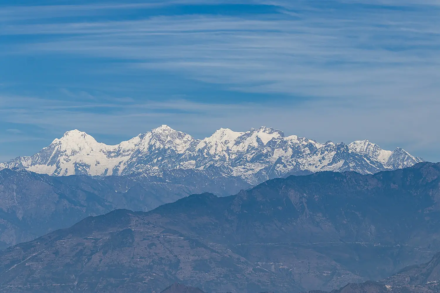 View of Ganesh Himal from Suryachaur, Nuwakot2
