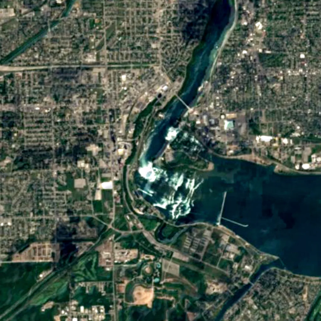 Terrapin Point seen from above (Sentinel-2)