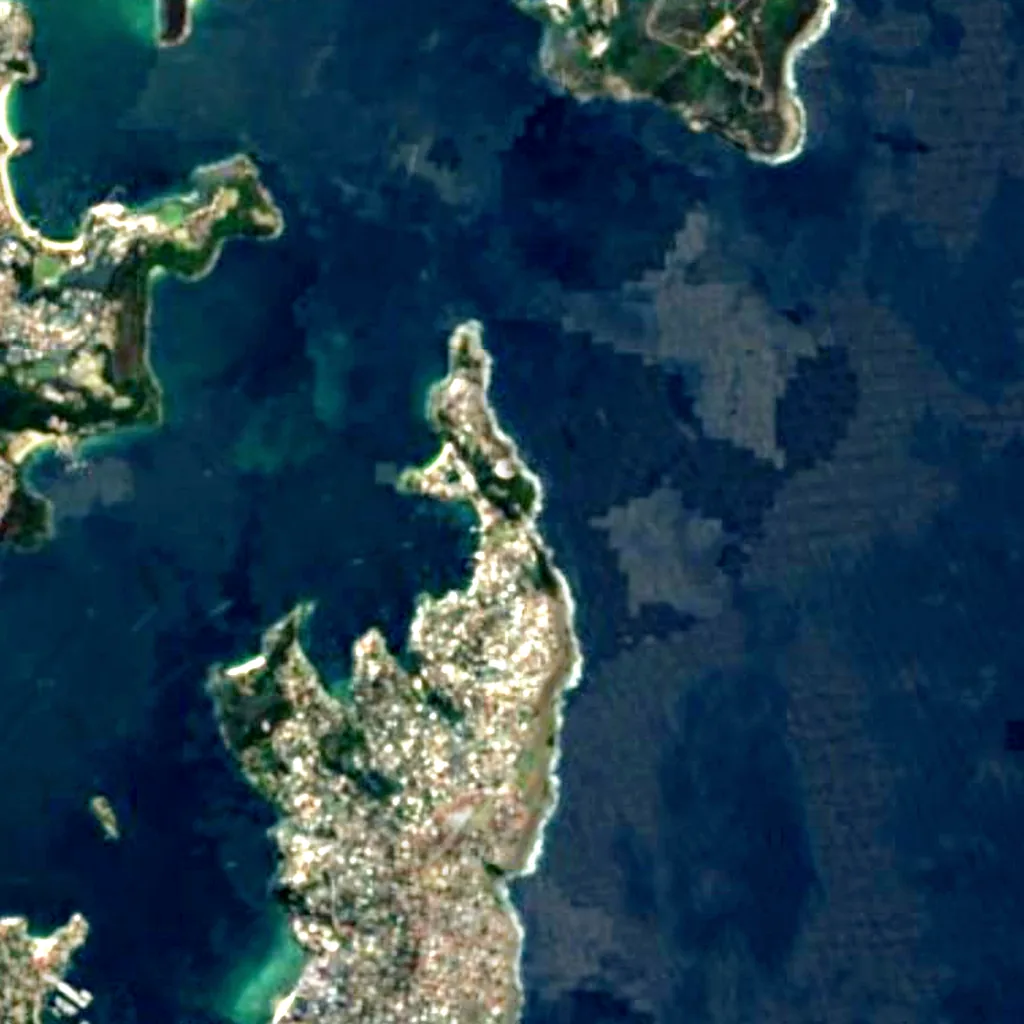 The Gap seen from above (Sentinel-2)