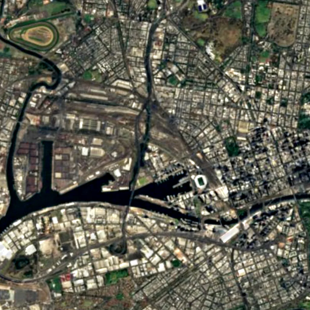 The Southern Star seen from above (Sentinel-2)