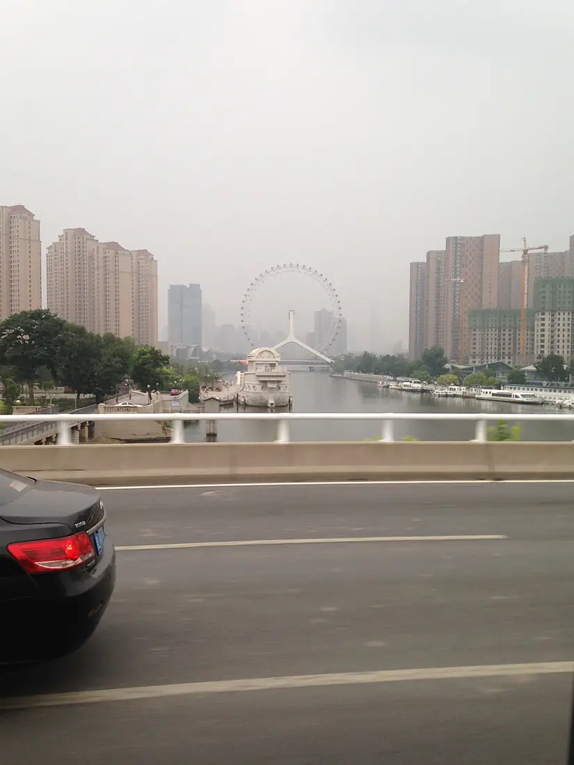 View of the Tianjin Eye 20160824