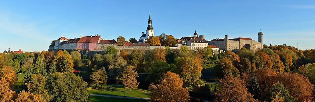 Tallinn Toompea Upper Old Town 2013