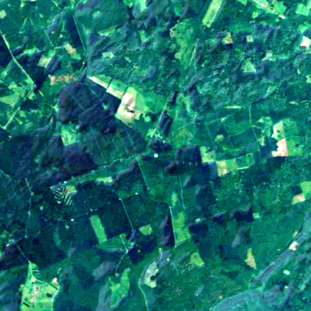 Tour du Millénaire seen from above (Sentinel-2)