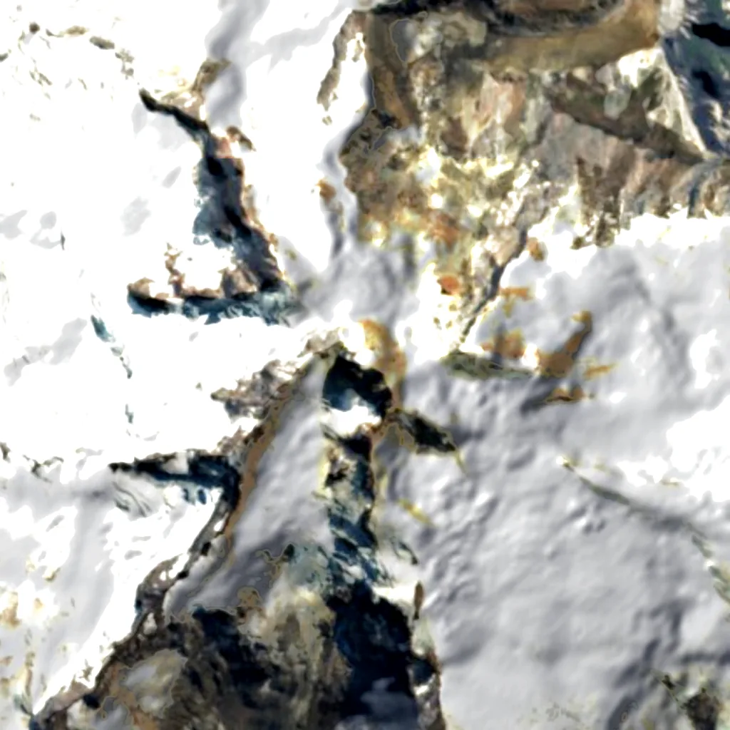 Tronador seen from above (Sentinel-2)