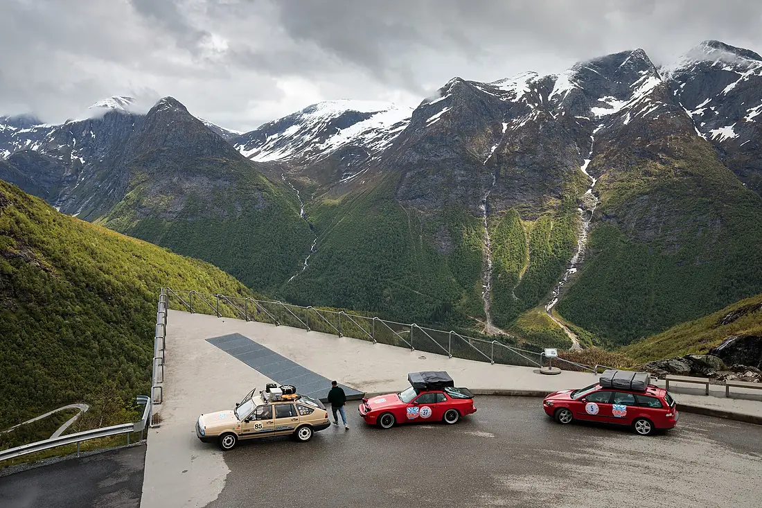 Gaularfjellsvegen sightseeing spot Utsikten in Bårddalen, Sogndal, Vestland, Norway, 2025 June