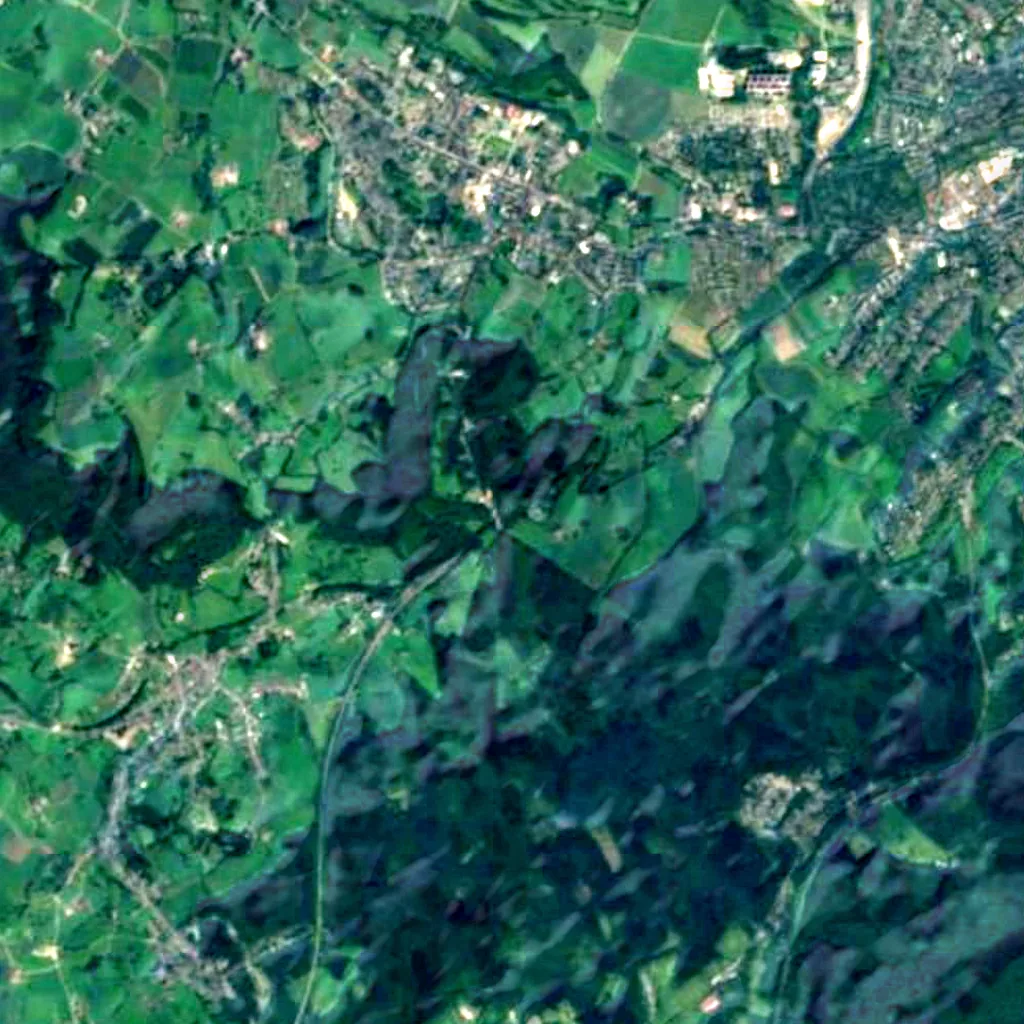 Vaalserberg seen from above (Sentinel-2)