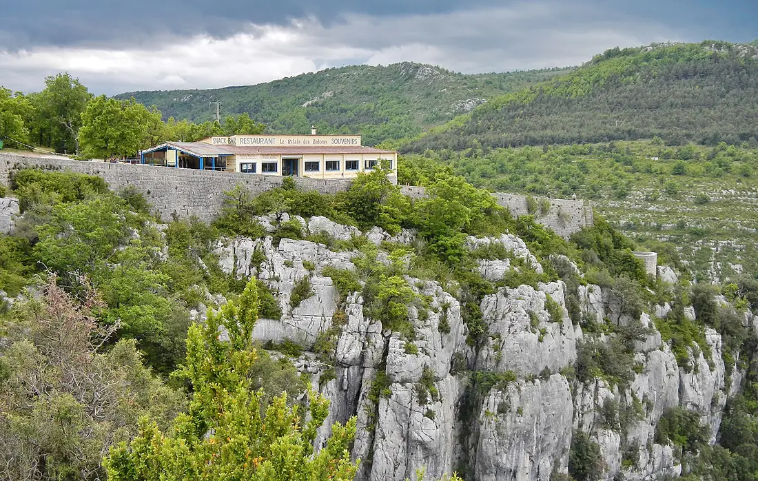 Restaurant Le Relais des Balcons, roundtrip Gorges du Verdon, Grand Canyon du Verdon - panoramio