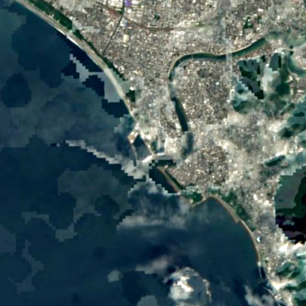 View-O seen from above (Sentinel-2)