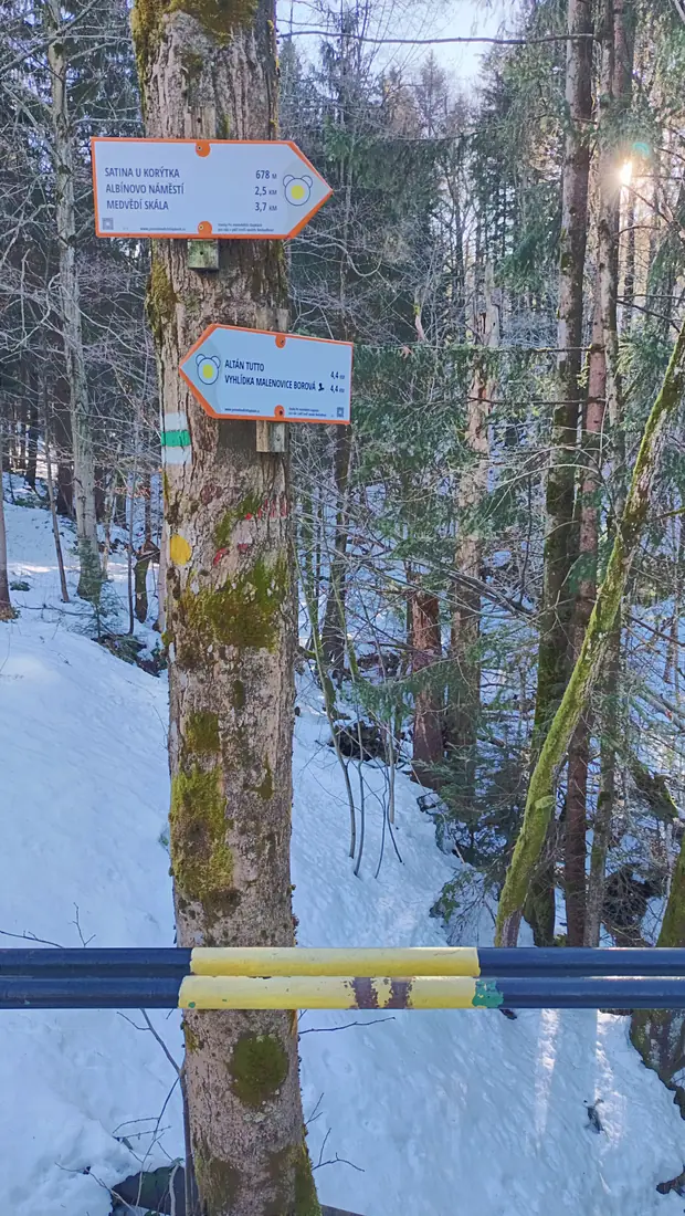 Most, říčka Satina, Malenovice, okres Frýdek-Místek, Horní Slezsko