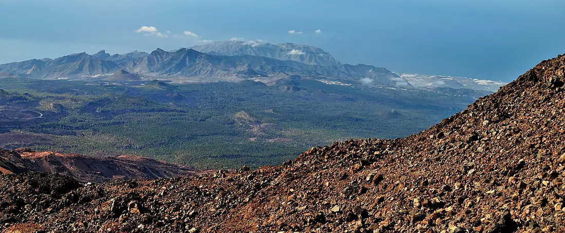 Mirador del Pico Viejo desde el Teide (Tenerife)