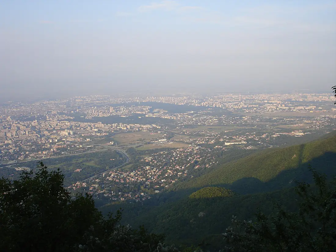 View from Vitosha Montain, Sofia 03375