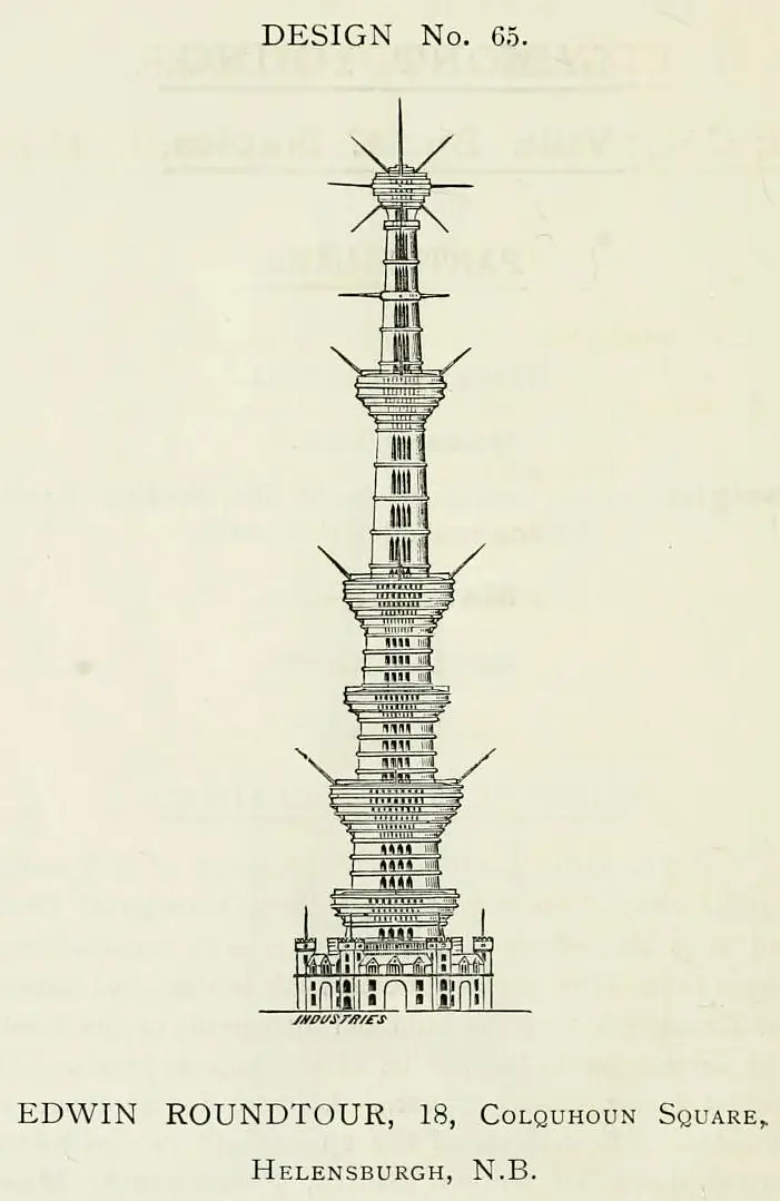Tower of London - design 65 (Edwin Roundtour)