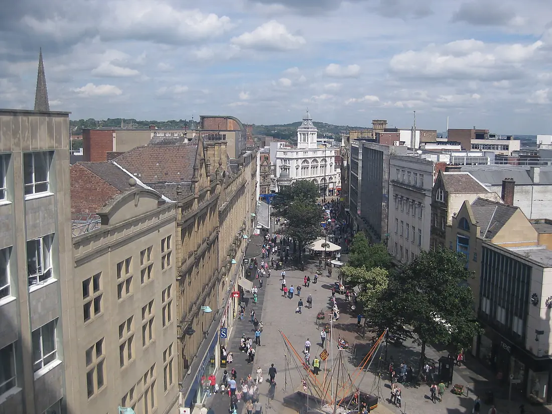 Fargate from Wheel 03 August 2009