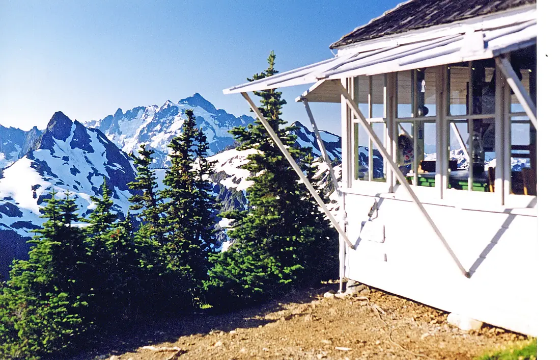 The top of Winchester Mountain